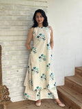 Floral Cotton Kurti Palazzo Set