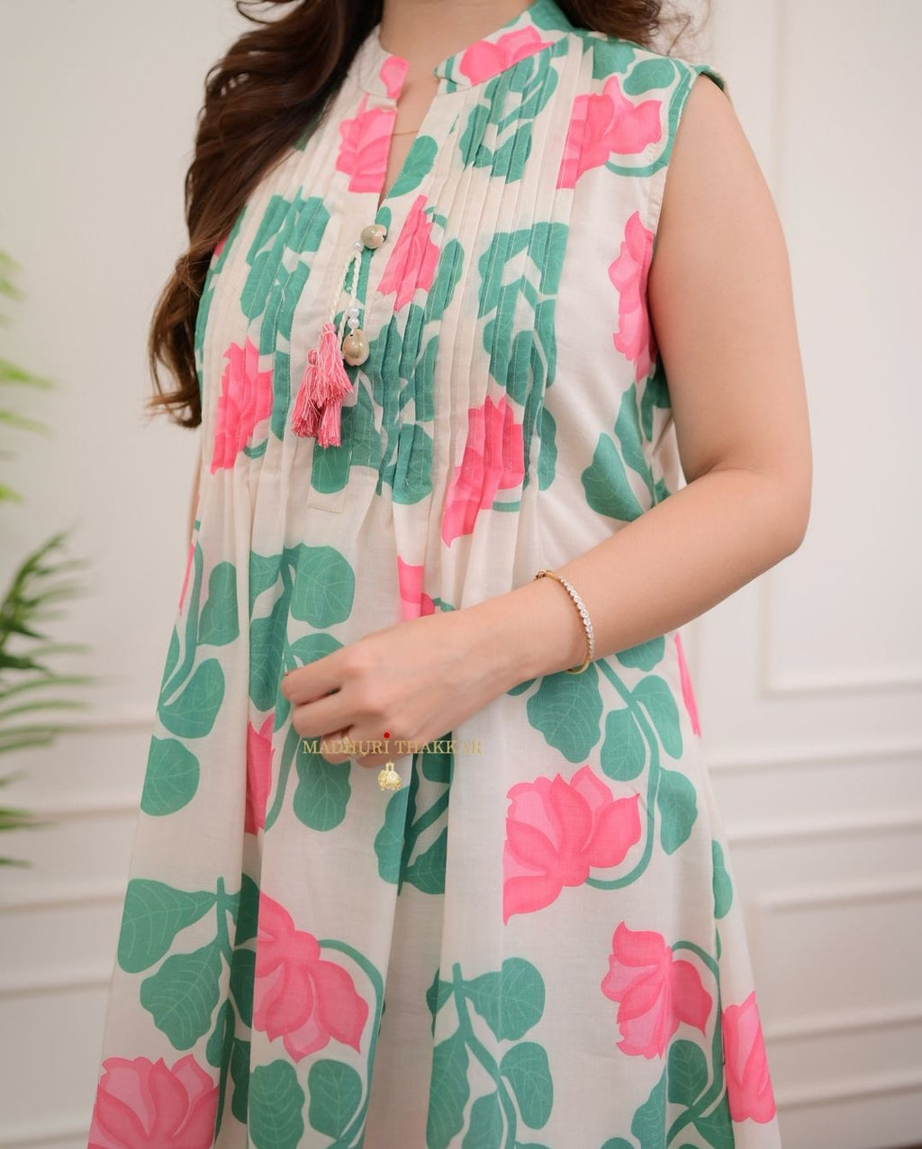 Printed Cotton Kurta Pant Set